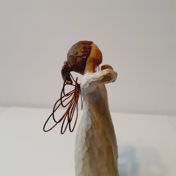 Vintage Willow Tree Figurine Angel of Happiness Sue Lordi Demdaco - Picture 6 of 8